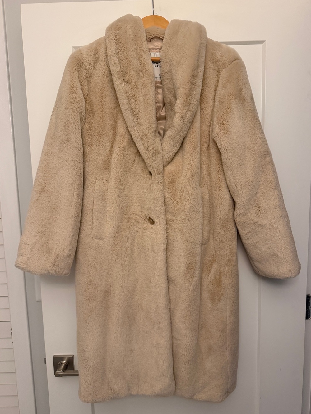 Abercrombie & Fitch Faux Fur Coat